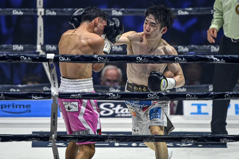 寺地拳四朗vs.アンソニー・オラスクアガ　©Takuya Sugiyama