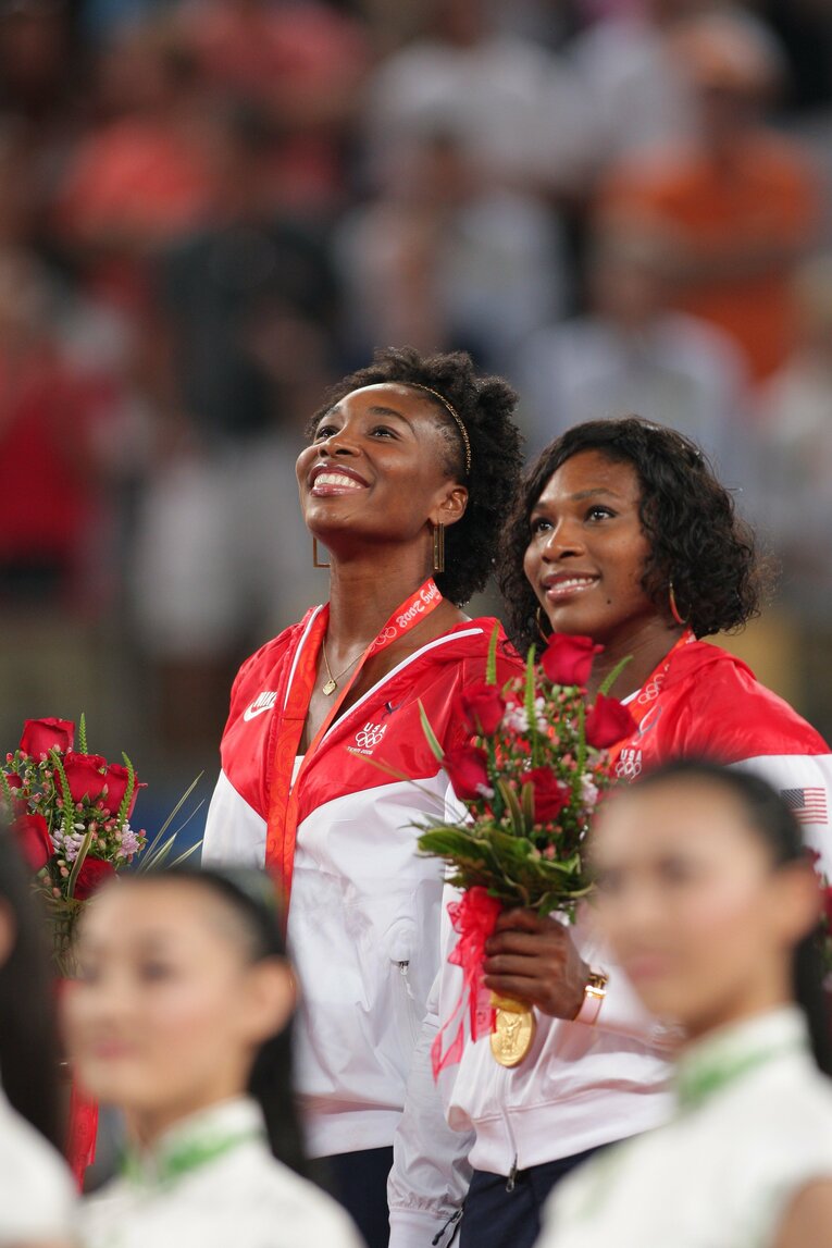 北京五輪、姉ビーナスと　©Shinji Oyama/JMPA