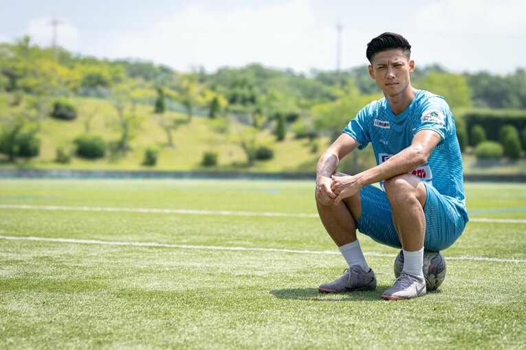 30歳になった清川。“愛媛の天才少年”はいまJFLのFC Tiamo枚方でプレーを続けている　©Shiro Miyake