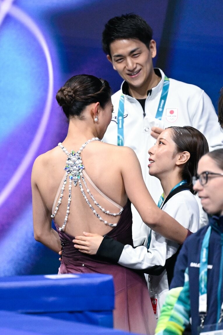 フィギュア団体で銀メダルを獲得した日本チーム　©Asami Enomoto／JMPA