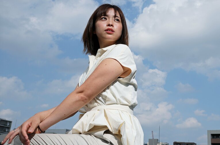 高校時代に全国制覇を達成するなど多くの実績を残してきた女子ラグビーの青木蘭。1児の母となった今、再びグラウンドへ戻ることを決めた　©Shigeki Yamamoto