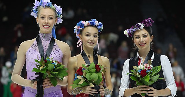 シェルバコワ、衝撃の4ルッツ2回。GP初戦「女子4回転時代」が鮮明に。