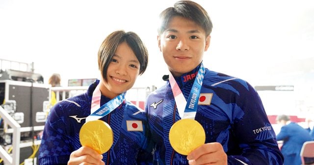 付き人が見た2人の決勝］阿部一二三／阿部詩「兄の背中、妹の