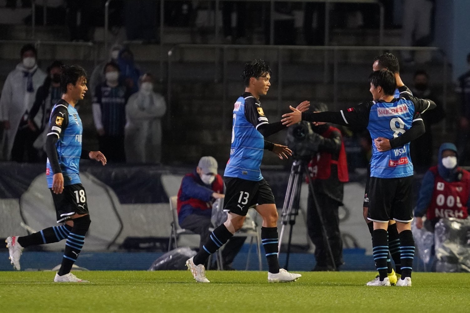 福岡戦でも得点を決めている©Getty Images