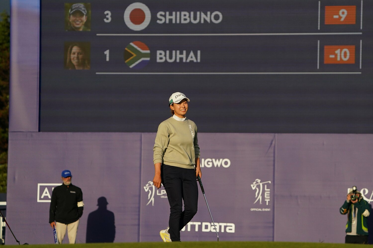 首位ブハイとの差を詰めるもあと1打及ばず　©︎Shizuka Minami
