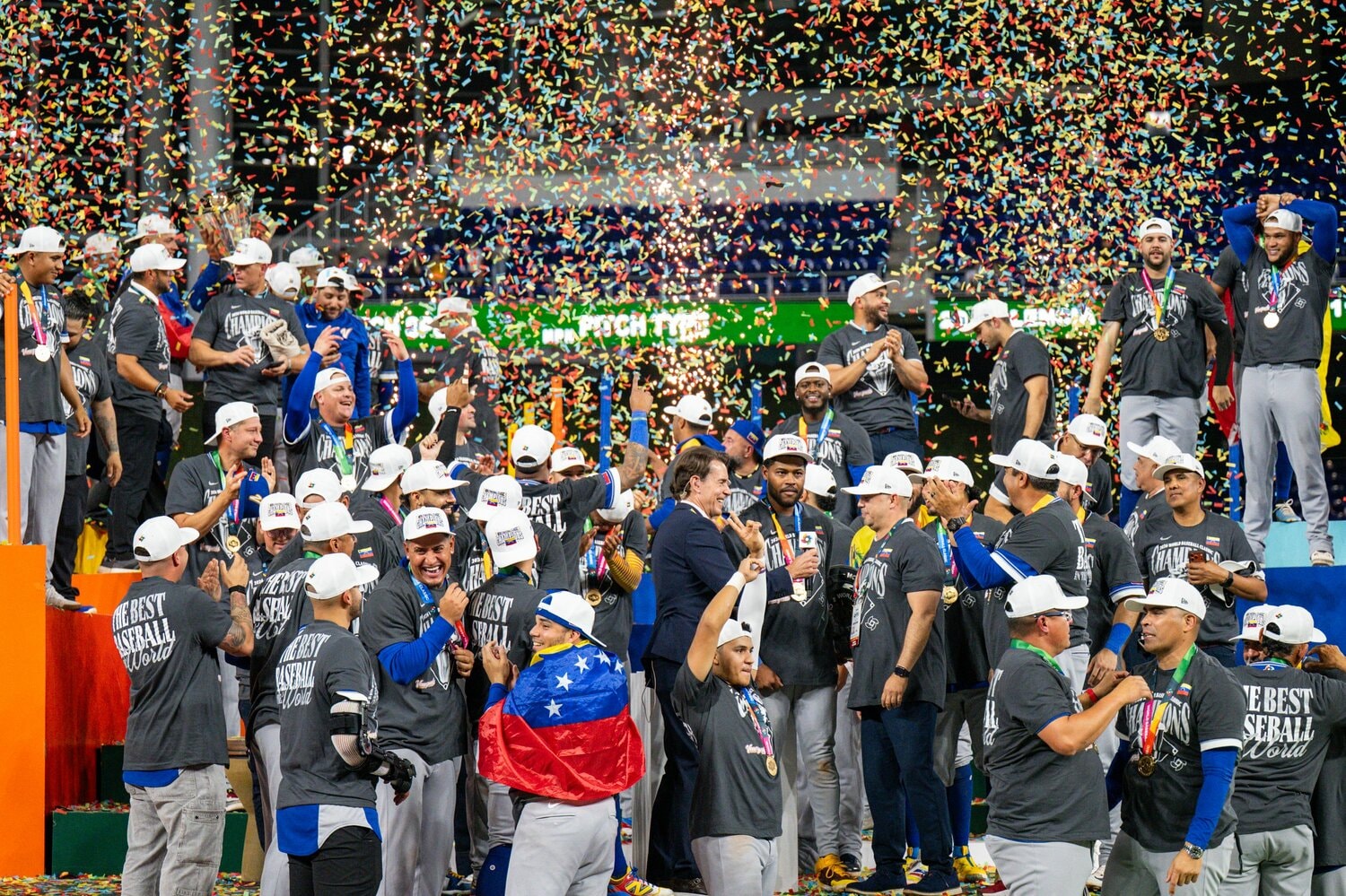 決勝ではアメリカを3-2で破ったベネズエラ ©Nanae Suzuki