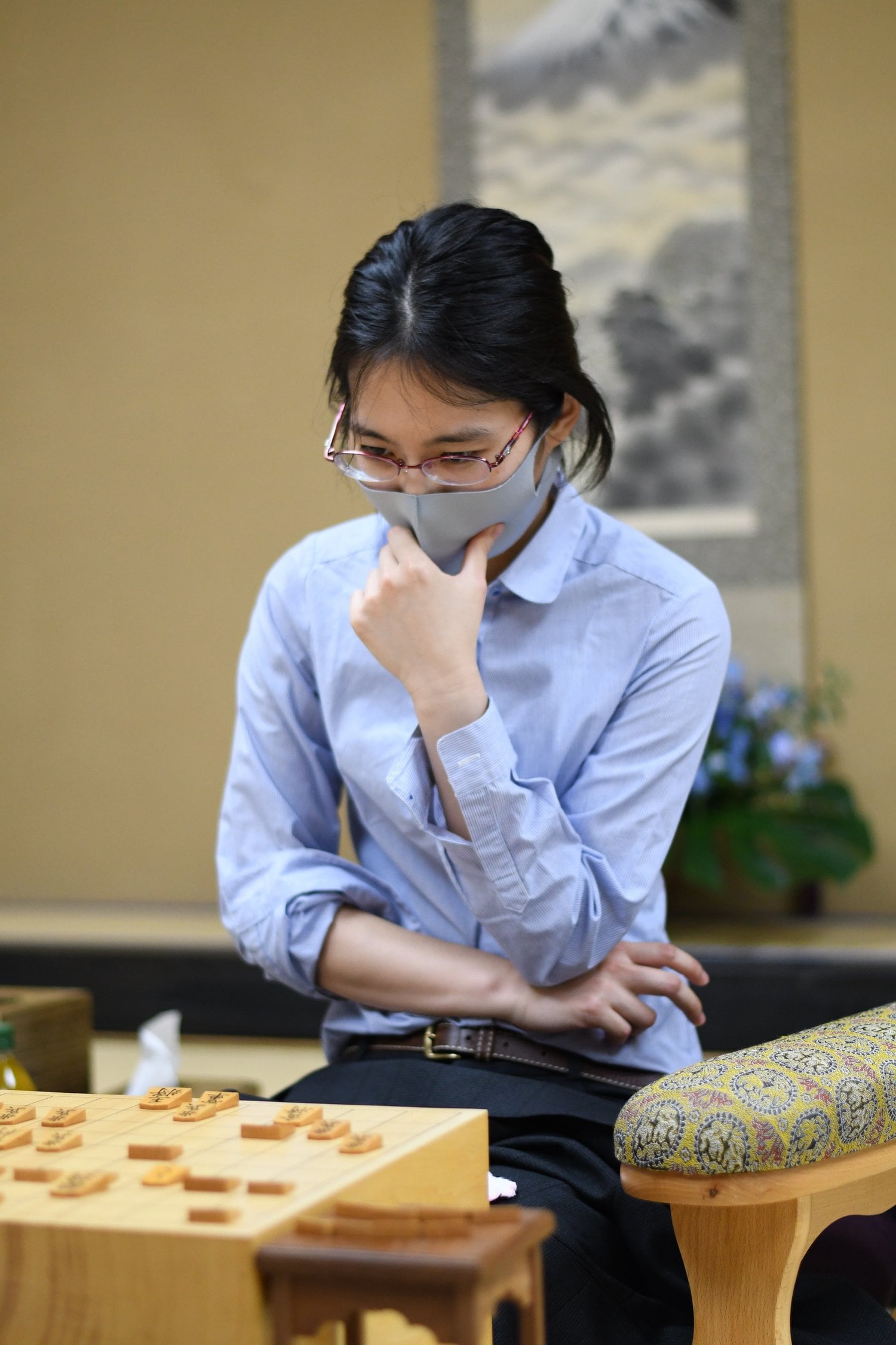 里見香奈女流四冠　©日本将棋連盟