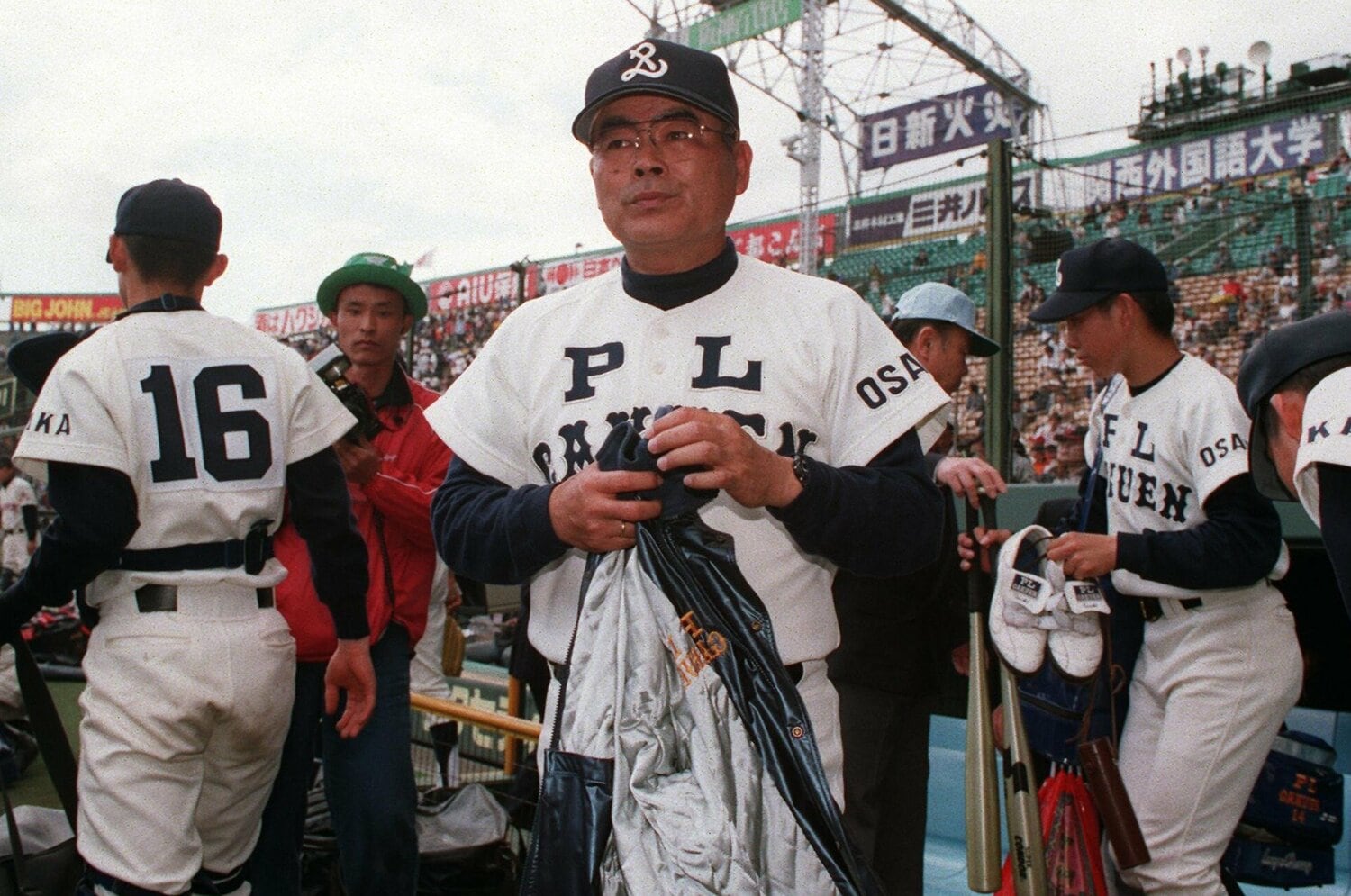 甲子園で実に8割を超える勝率を誇ったPL学園の中村順司元監督 ©JIJI PRESS