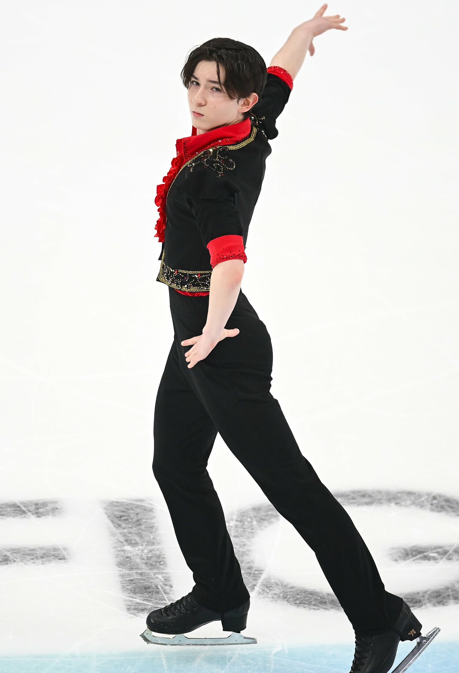 貫禄さえ感じさせたSPの演技　©AFLO