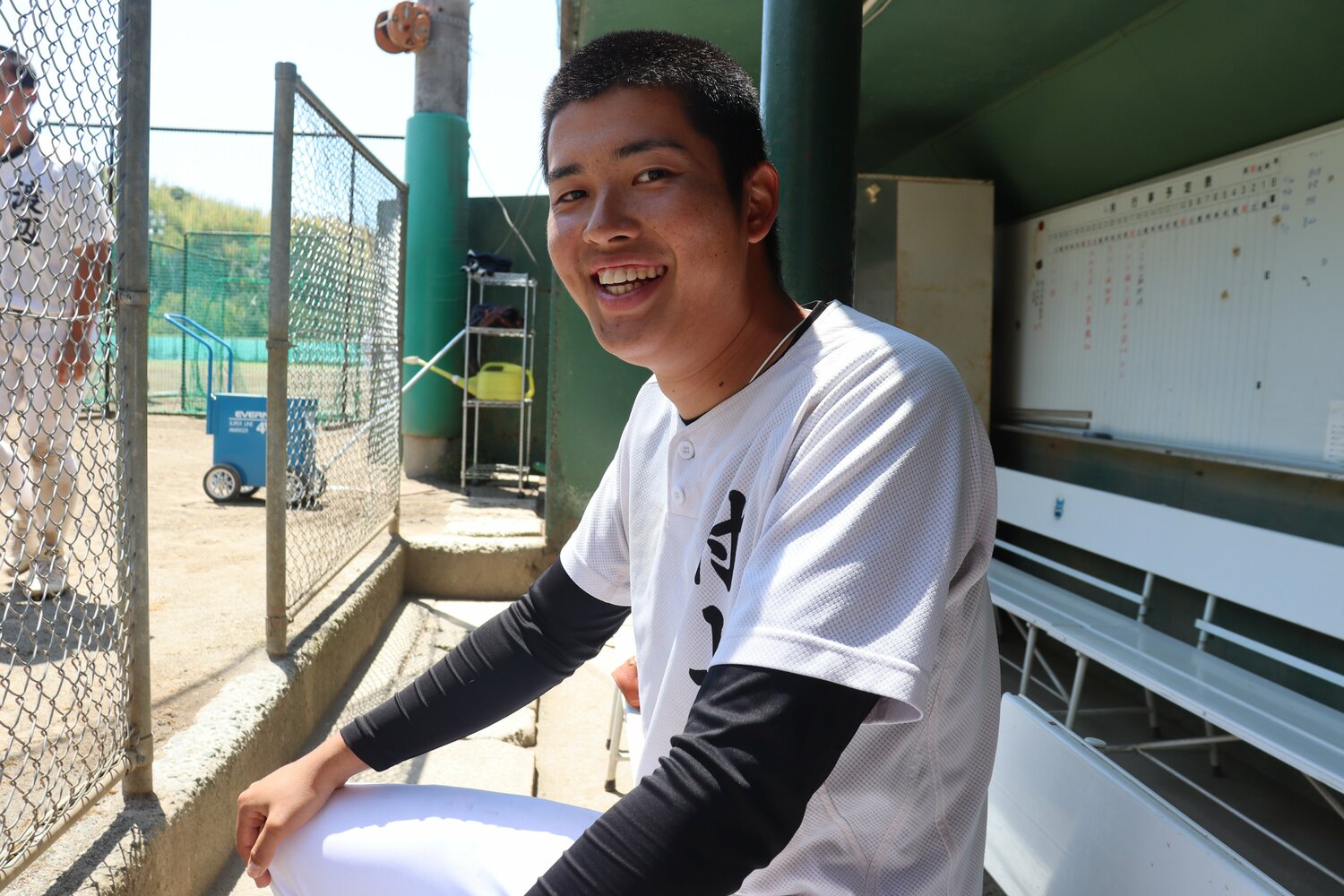 九州学院の村上慶太（3年）　©Yuki Kashimoto