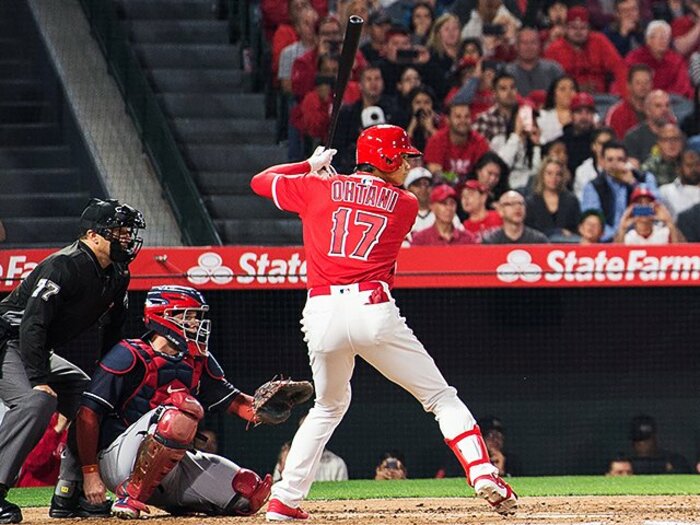 大谷翔平が最速“インストール”したプホルス先生の「ヒールダウン打法」。<Number Web> photograph by Nanae Suzuki