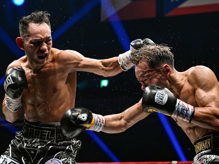 「なぜ堤聖也を仕留めなかったのか」英記者が43歳ドネアに疑問…蘇った6年前の井上尚弥戦、引退説に「ツツミ戦が最後であってほしい」＜Number Web＞ photograph by Hiroaki Finito Yamaguchi