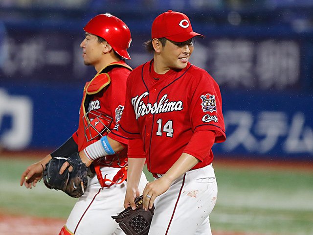 大瀬良大地の1球目は「シュート」。広島バッテリーの決断に驚かされた