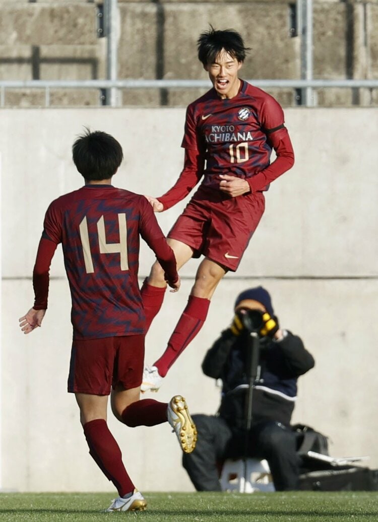 選手権屈指の2トップが早すぎる敗退…京都橘に憧れ、Jユース昇格を断っ