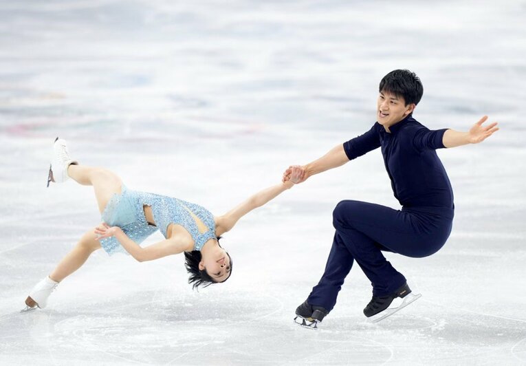 北京五輪では団体戦で銀メダルを獲得し、個人戦でも日本初の入賞　©Sunao Noto / JMPA