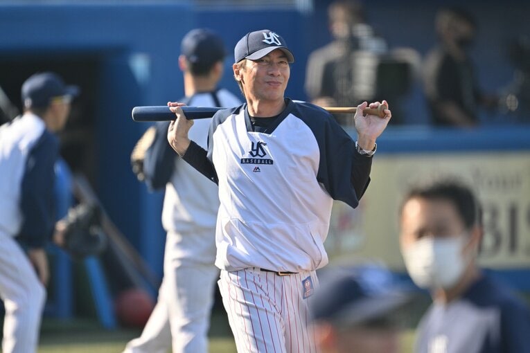 高津監督は山田に全幅の信頼を置く　©︎Hideki Sugiyama