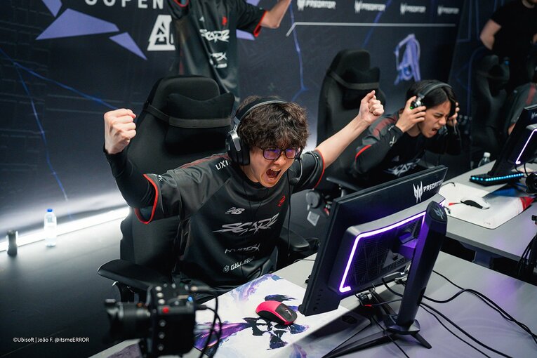 2019年からサポートするプロeスポーツチームSCARZ　©Ubisoft/João F.@itsmeERROR