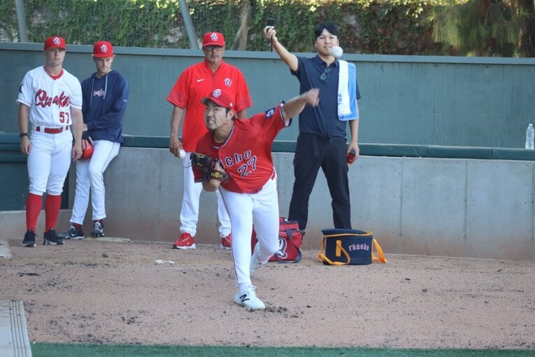 現地MLB担当記者が撮影した、菊池雄星の知られざるリハビリの日々　©Yuki Yamada