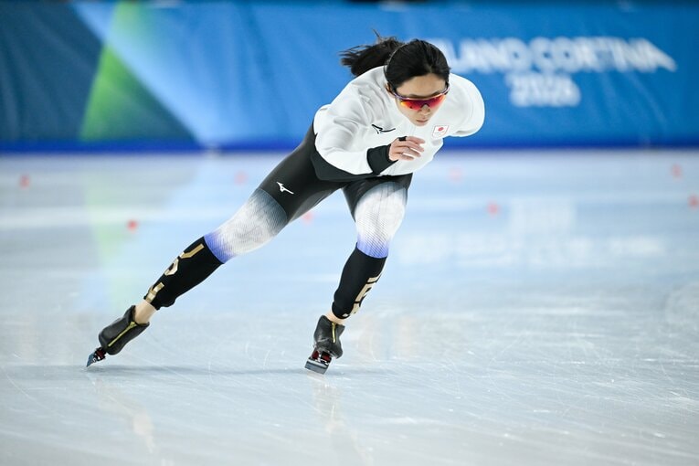 2026年ミラノ五輪の高木美帆　 ©Asami Enomoto/JMPA