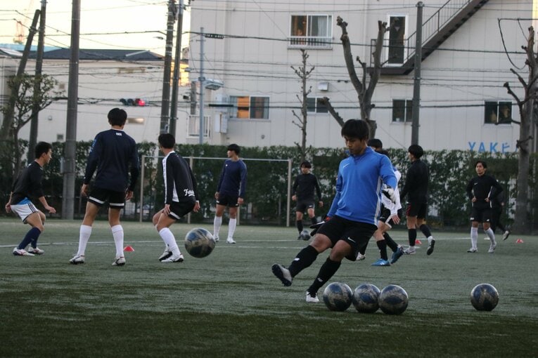 武南高校サッカー部の練習風景　©︎Takahito Ando