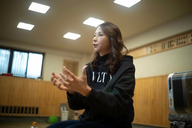 現在の西脇充子さん　©Takuya Sugiyama