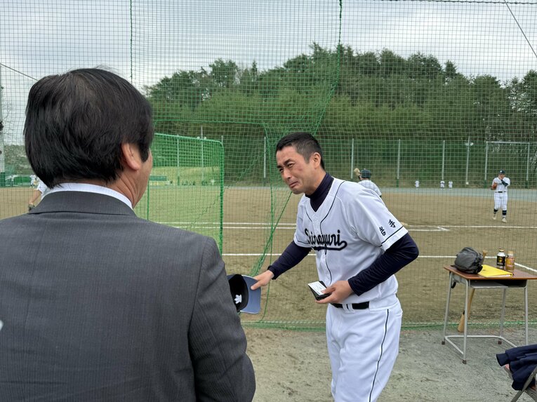 【盛岡白百合学園】野球部の様子　©Yuji Yanagawa