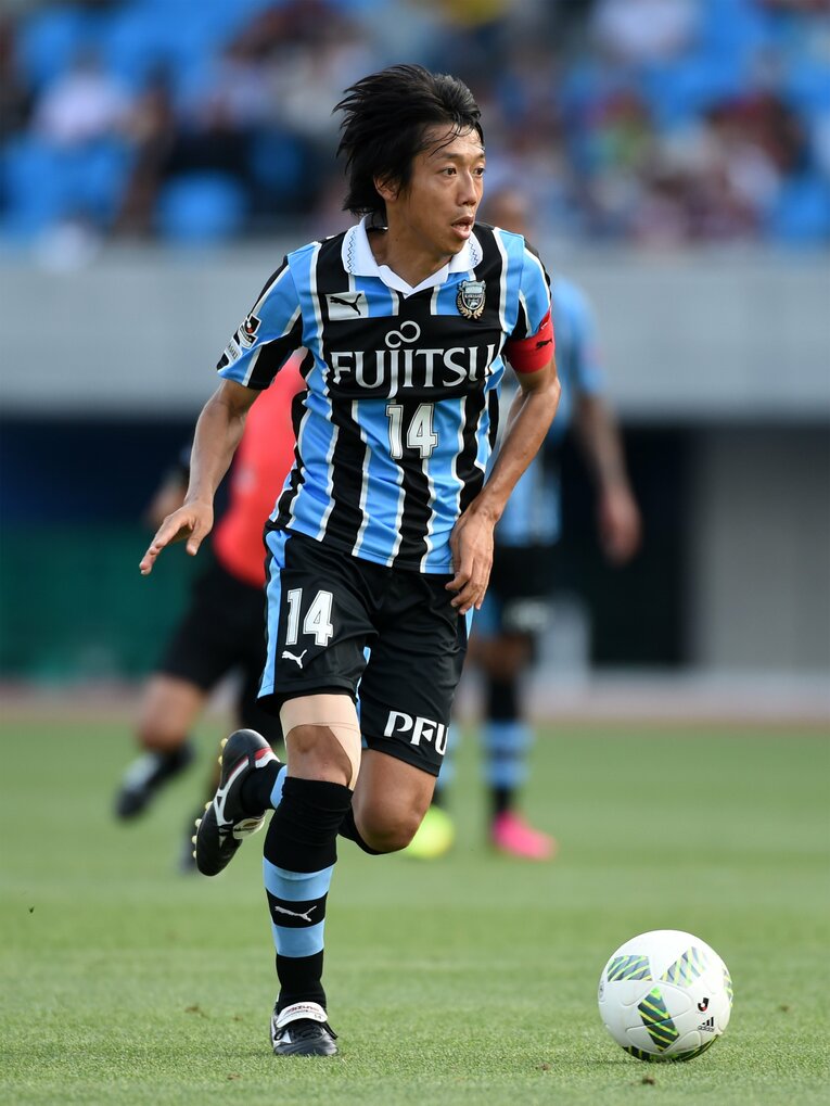川崎フロンターレ・中村憲剛（2016年撮影）　©︎Etsuo Hara/Getty Images