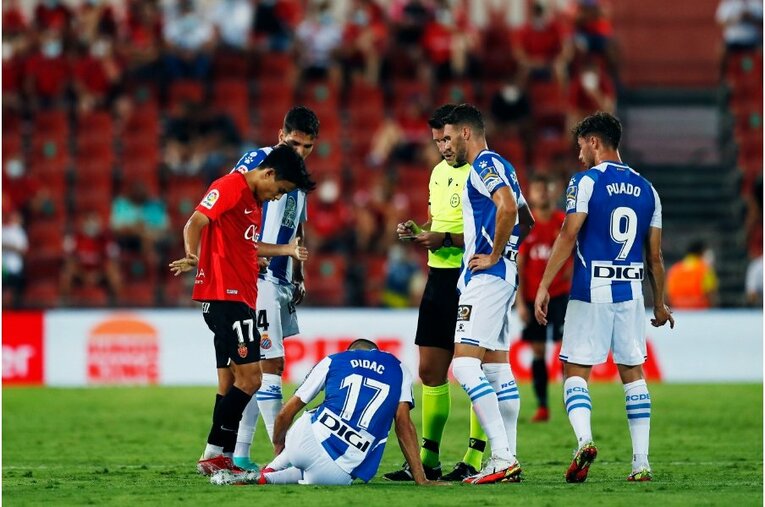 久保建英からスパイクをもらったファンが超嬉しそう… 絶妙だったボールコントロールとお辞儀、監督も“好プレーへの労い”〈激写〉(16)