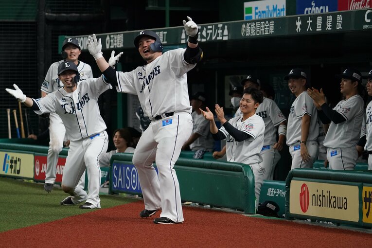 西武・山川穂高も将棋をたしなんでいる　©Hideki Sugiyama