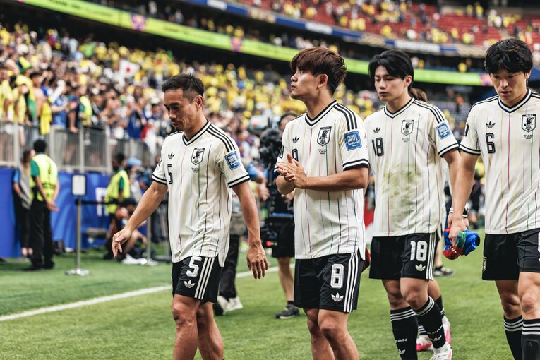 ブラジル戦に出場できなかった久保は「チームメイトに申し訳ない気持ちが一番ある」　©Kiichi Matsumoto／JMPA