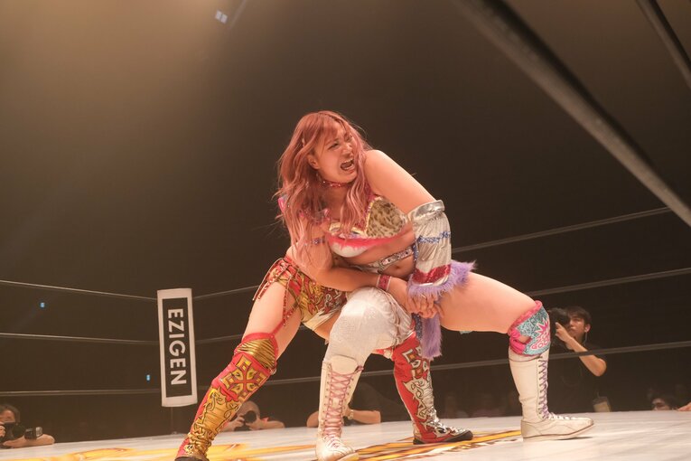 マリーゴールドの人気女子レスラー・後藤智香　©Norihiro Hashimoto