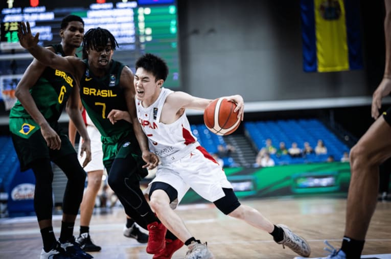 U19W杯／PG岡田大河（Zentro Basket Madrid）©︎nextgenhoops