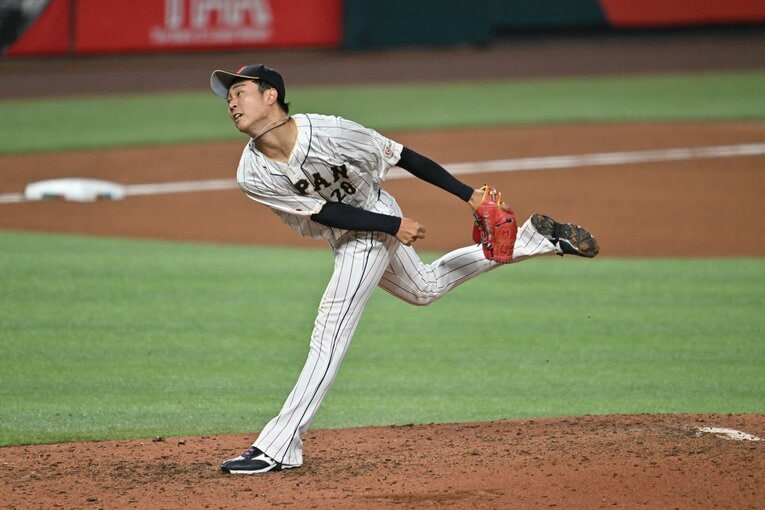 WBCでは決勝戦でアメリカ打線を無失点に抑えた高橋宏斗　©︎Naoya Sanuki