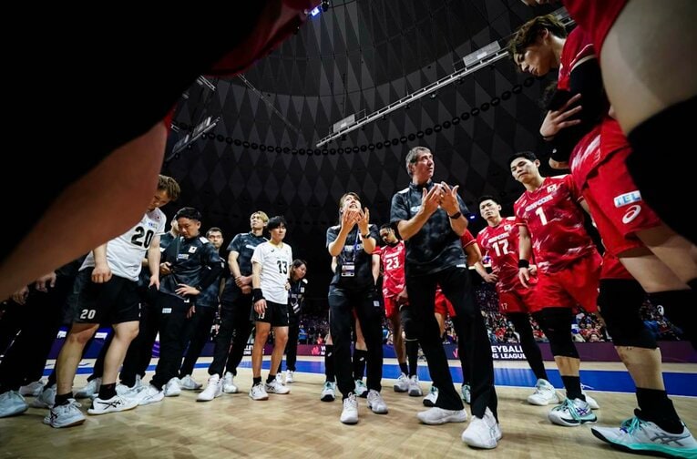 VNLイタリア戦　©Volleyball World