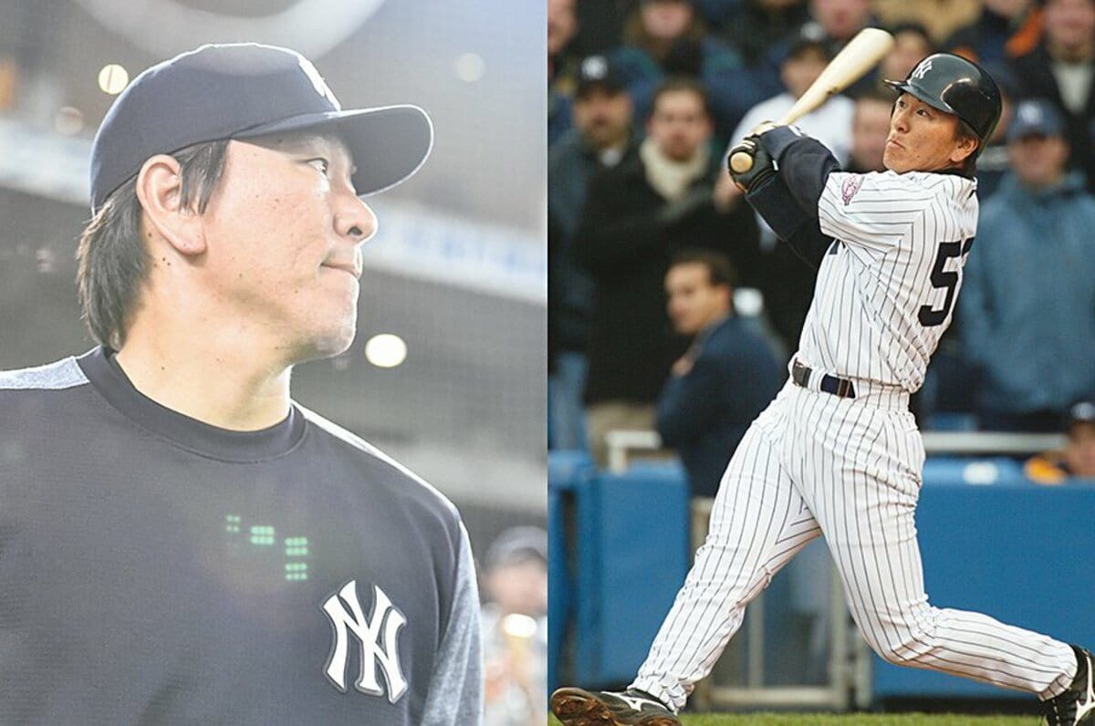 ［最強打線の一角として］松井秀喜「左手袋に込めた覚悟」 - MLB - Number Web - ナンバー