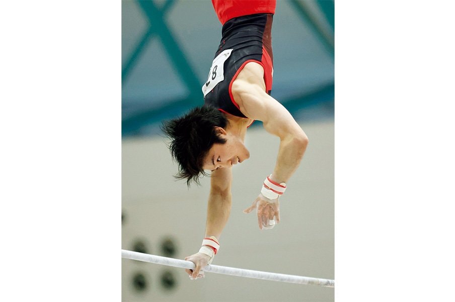 「細い一本の糸だけでも繋げておきたい」内村航平（32）が東京五輪での挫折後に明かした“体操への執念”《世界選手権出場》＜Number Web＞ photograph by KYODO