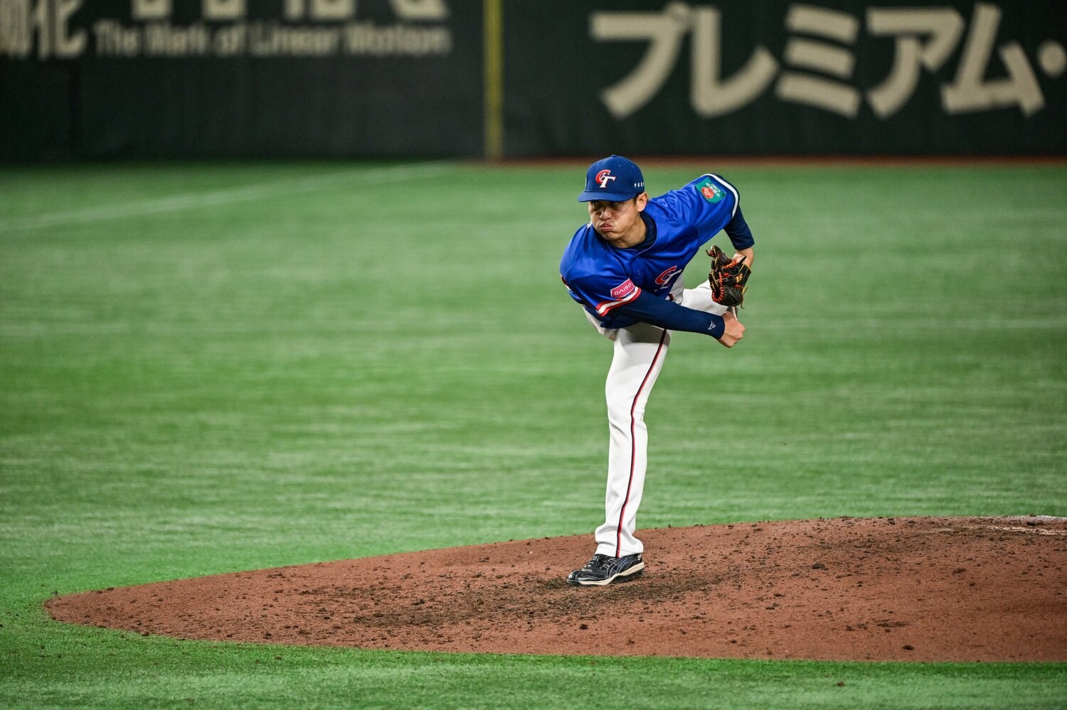 台湾2番手の張奕はNPB通算4勝で、23年に西武から戦力外に。打てない相手とも思えなかったが…　©Nanae Suzuki