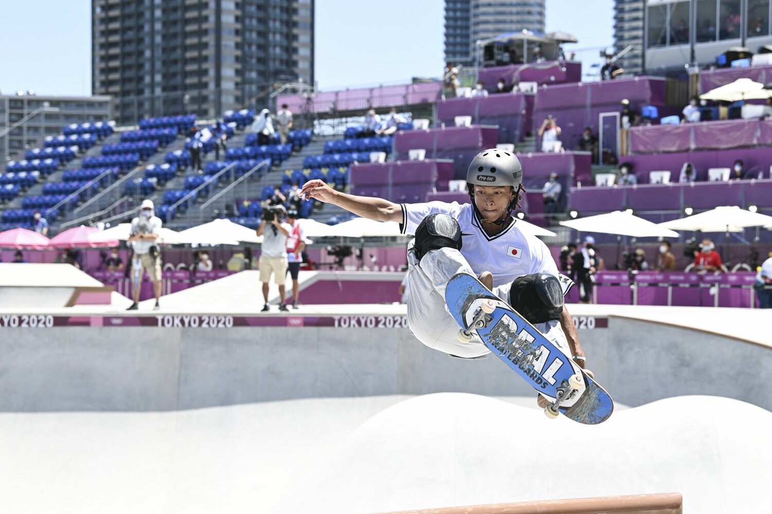 2021年8月には東京五輪でスケートボードに出場していた ©Asami Enomoto/JMPA