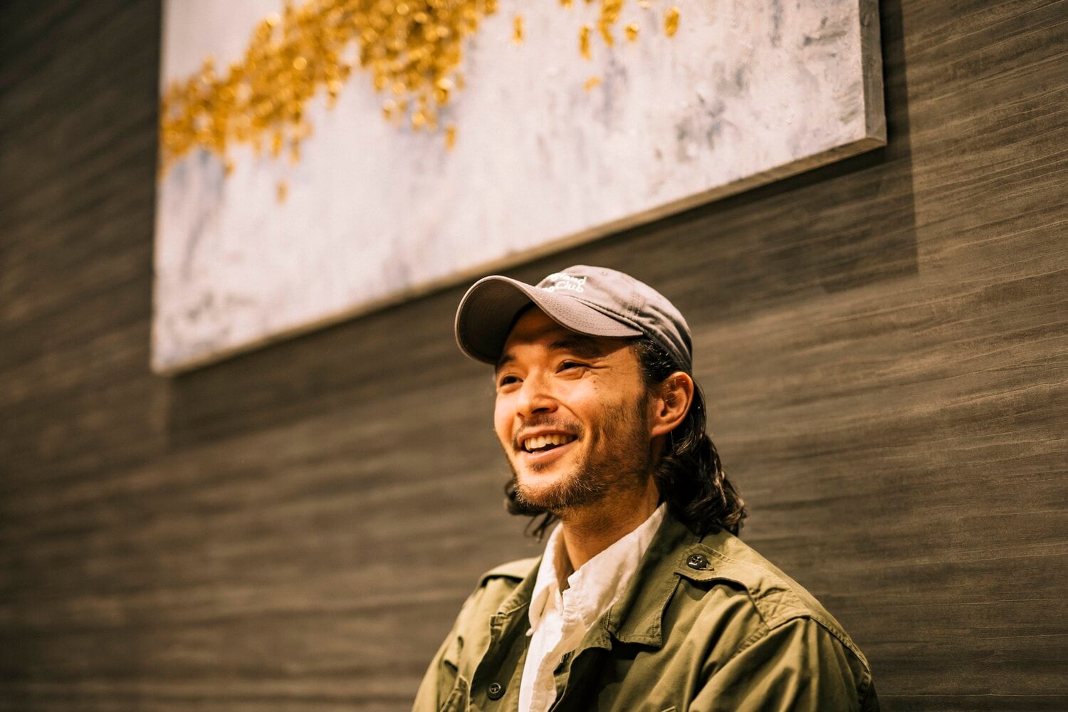 笑顔でドラフト指名当時の心境を振り返る辻本賢人　©Kiichi Matsumoto