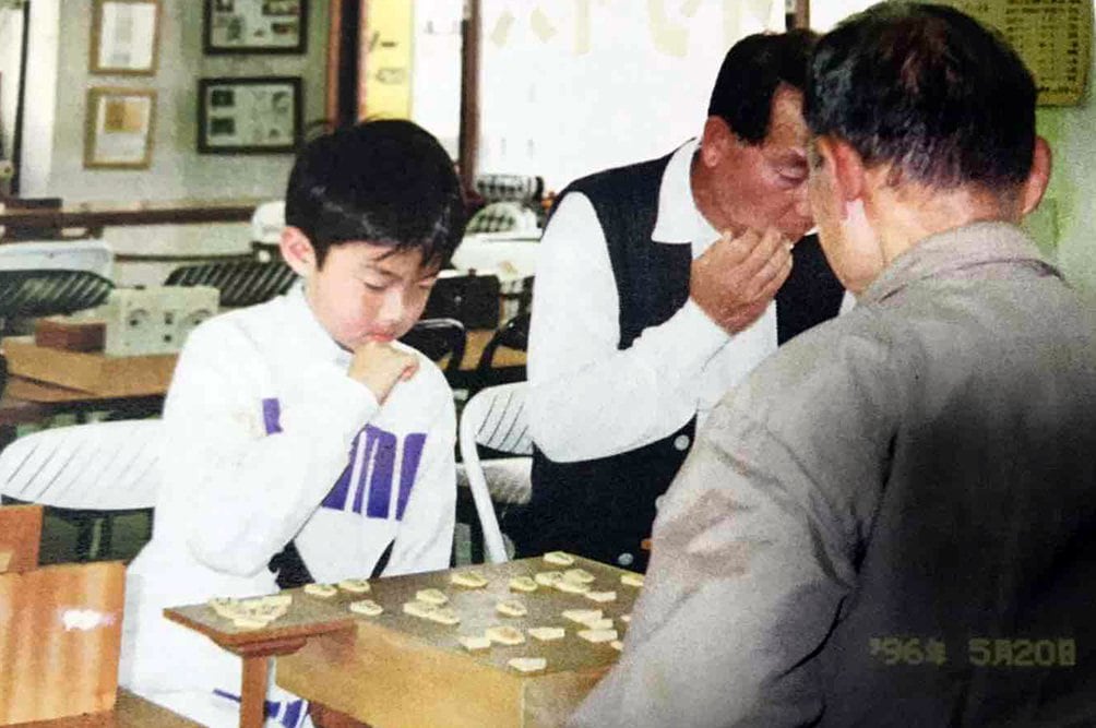 96年、小学生の頃の中村七段　※本人提供
