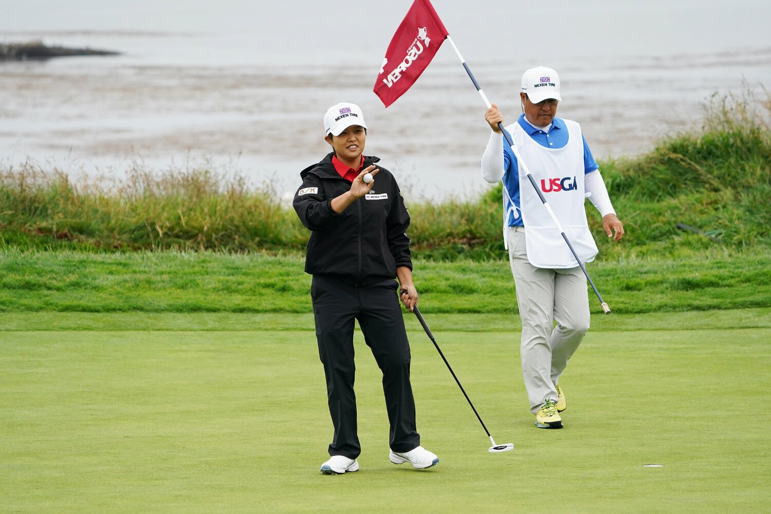 先日、4年ぶりに全米女子オープンに出場した野村敏京。今週のCPKCオープンに出場予定「メジャーも優勝したいんですけど、自信を戻すのが一番大事」©︎Shizuka Minami