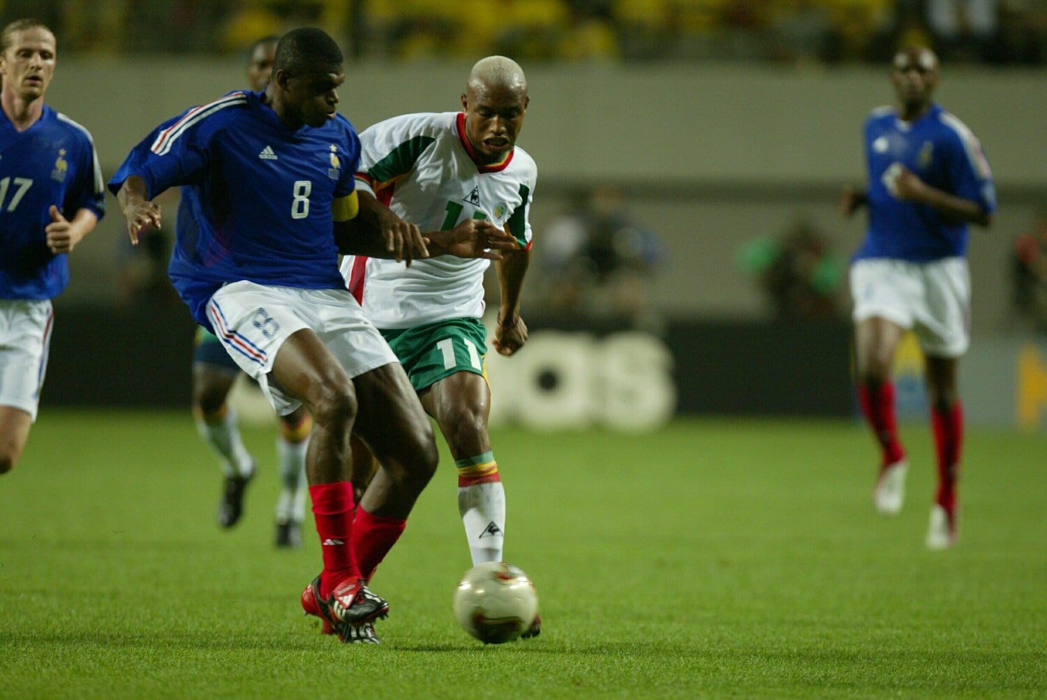 日韓W杯フランスvsセネガル。北中米大会で24年ぶりの再戦となる ©JMPA