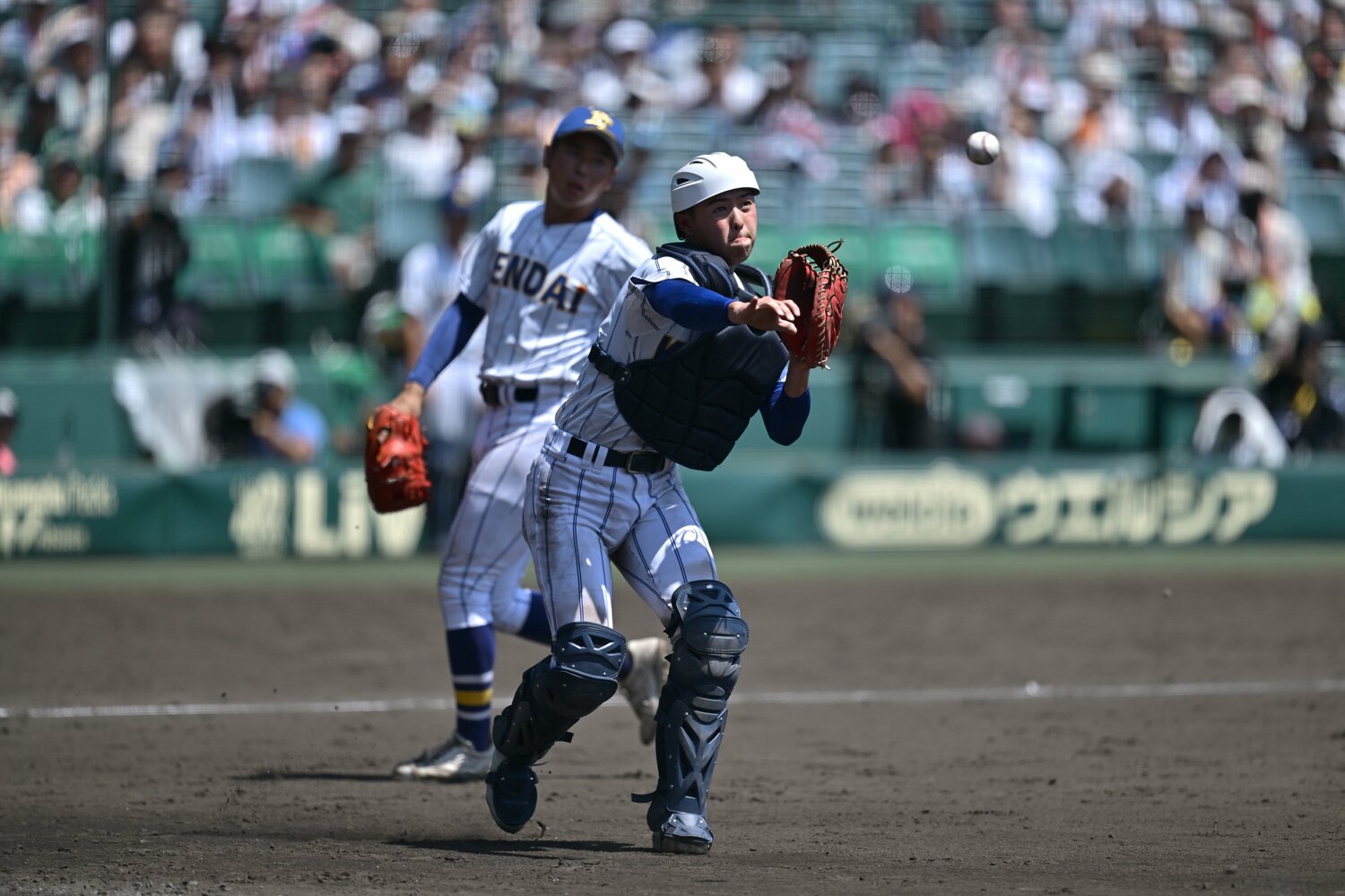 健大高崎の決勝進出を支えた大岩　©Hideki Sugiyama