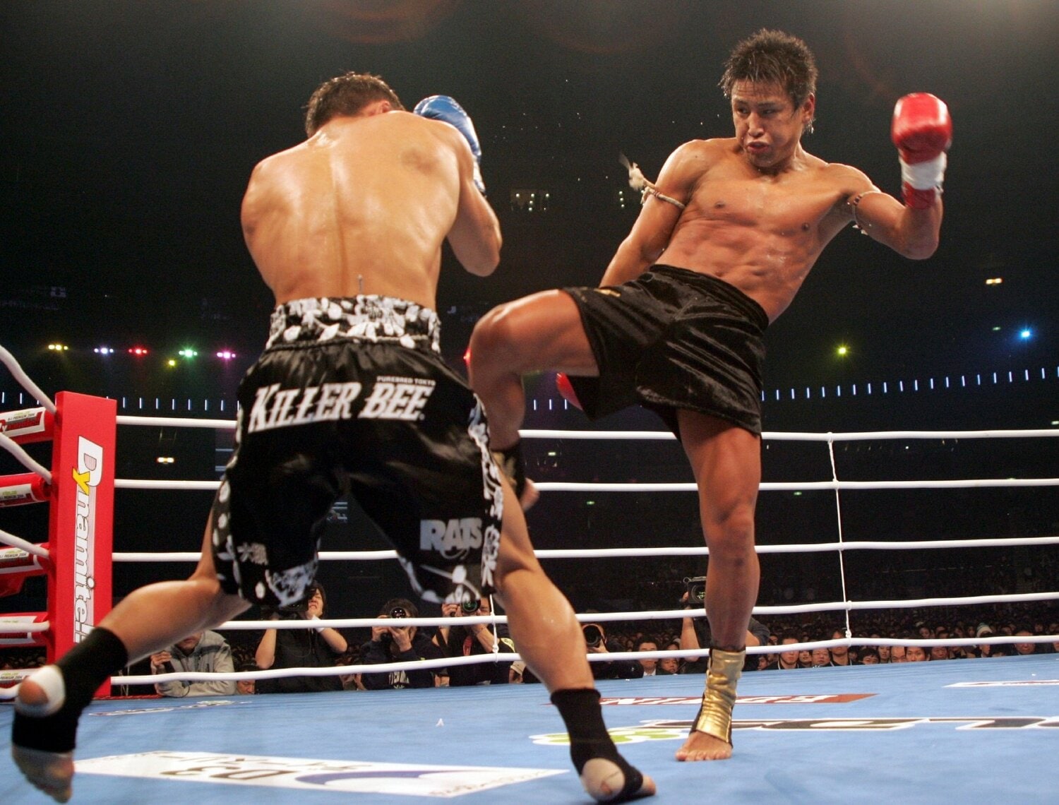 2004年大晦日の魔裟斗vs山本“KID”徳郁。最高視聴率は30%を超えた ©Sankei Shimbun