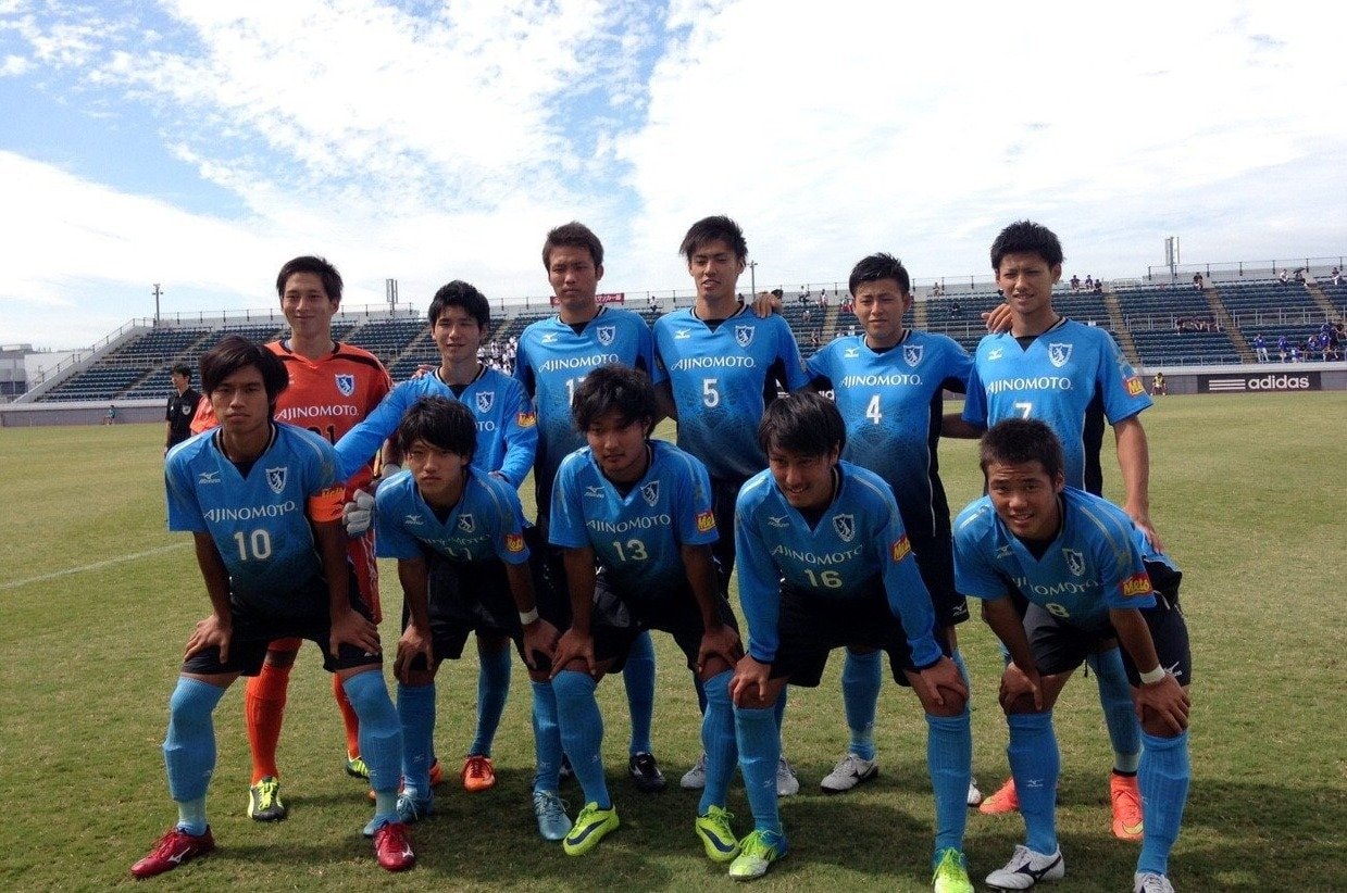 大学時代の清川(7番)。1年時から主力として活躍を見せた ©FC TIAMO