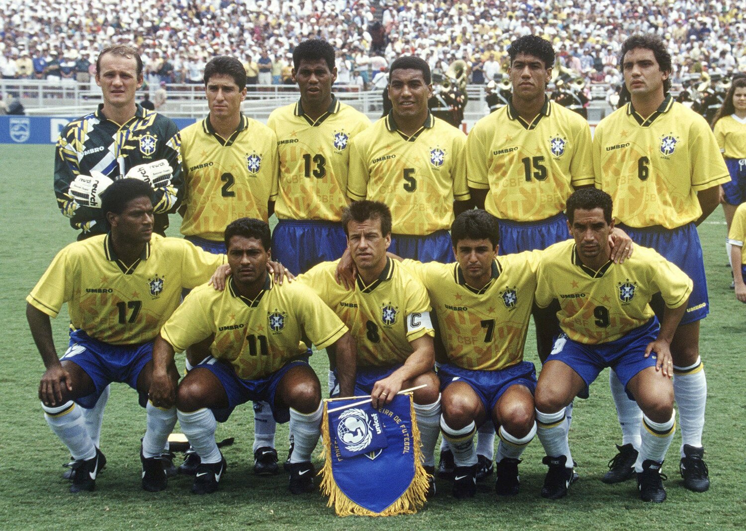 1994年W杯のブラジル代表　©Getty Images