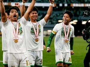 《選手権V》青森山田のエース松木玖生（3年）に芽生えた“犠牲心”「2年の時はゴールを決めたい気持ちが強かった。でも、今は…」