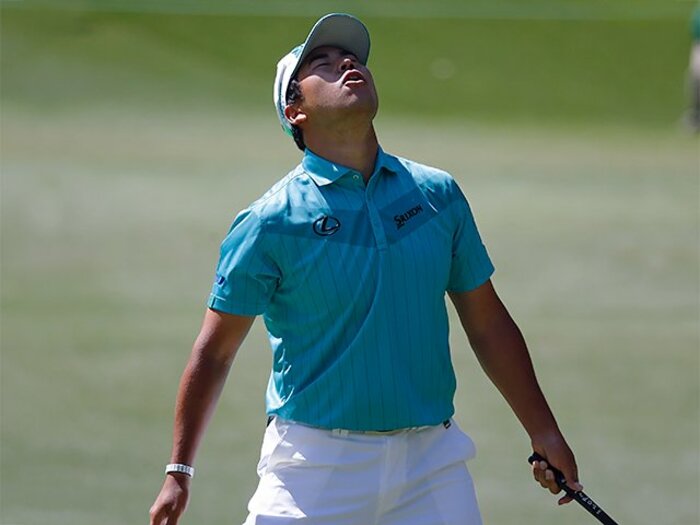 ウッズが浮かべた笑み、松山英樹は？マスターズ初日1オーバーを自己分析。＜Number Web＞ photograph by AFLO