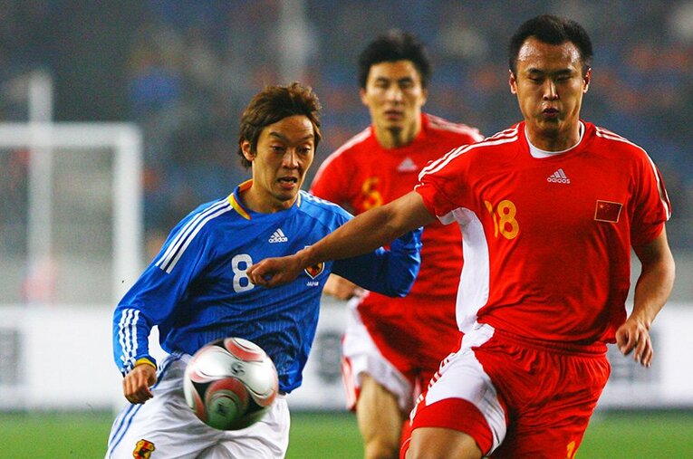 日本代表として17試合でプレーした。 ／ photograph by Getty Images