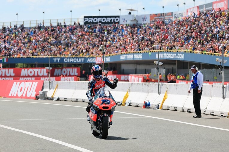 今季2勝目を挙げたオランダGPの小椋　©Satoshi Endo